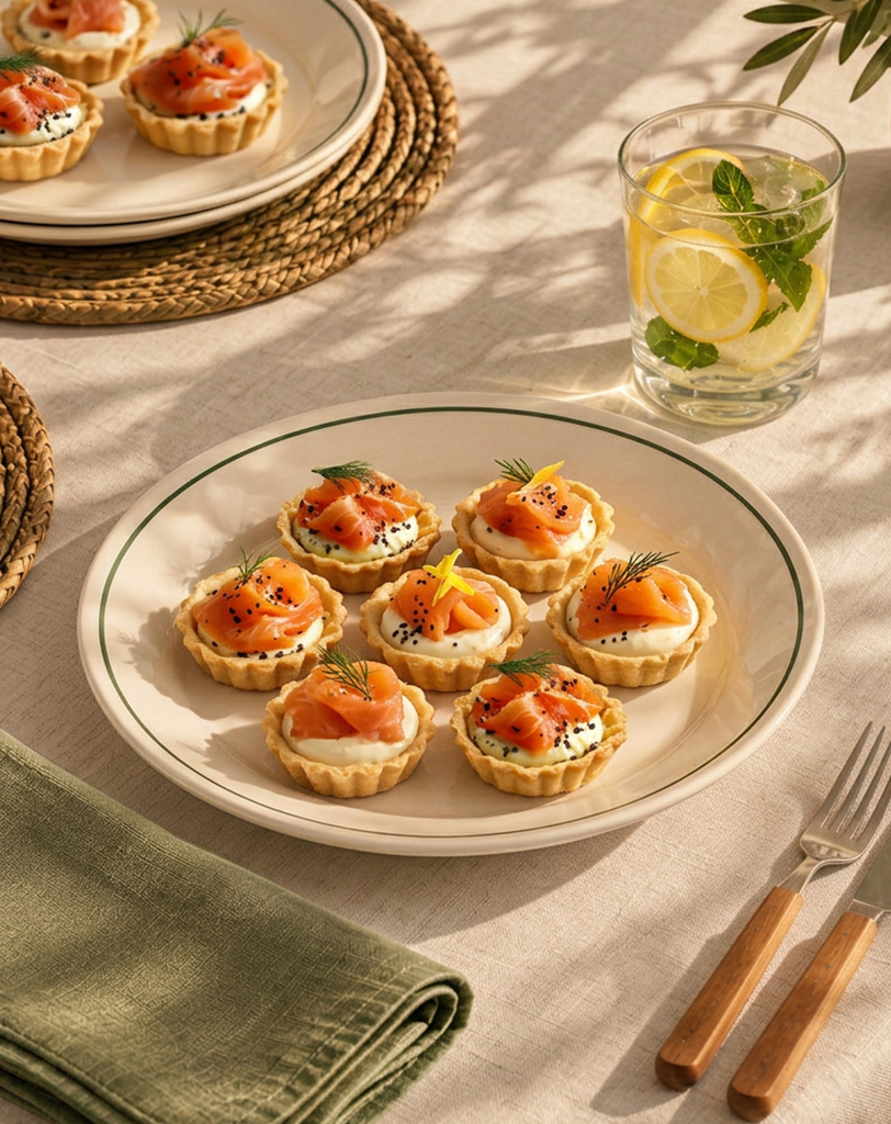 Smoked Salmon Tart