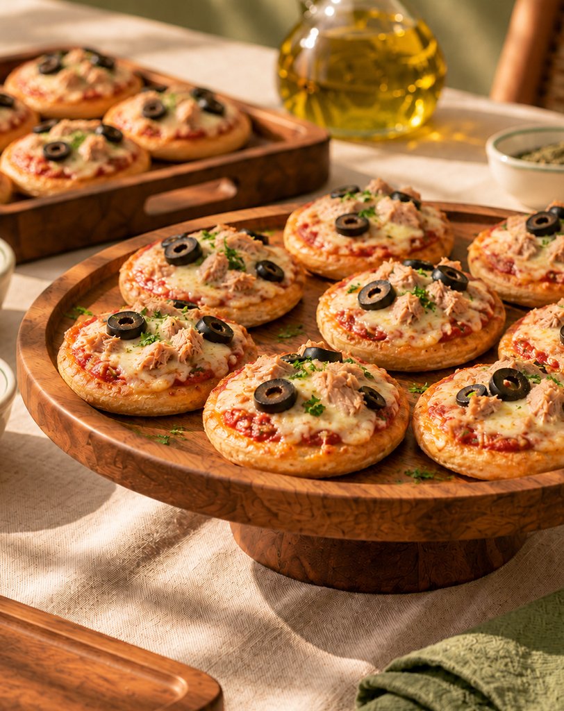 Tuna Mini Pizza